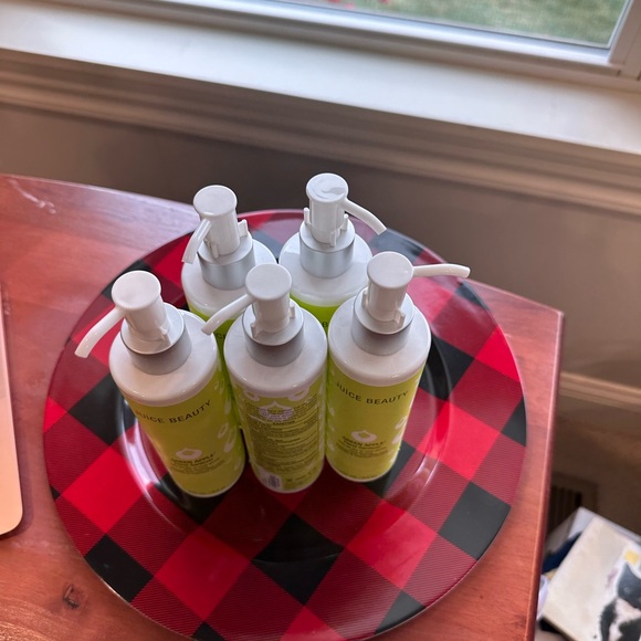 NWT 5 JUICE BEAUTY GREEN APPLE Hand Sanitizer (derived from non-GOM corn) - Picture 3 of 5